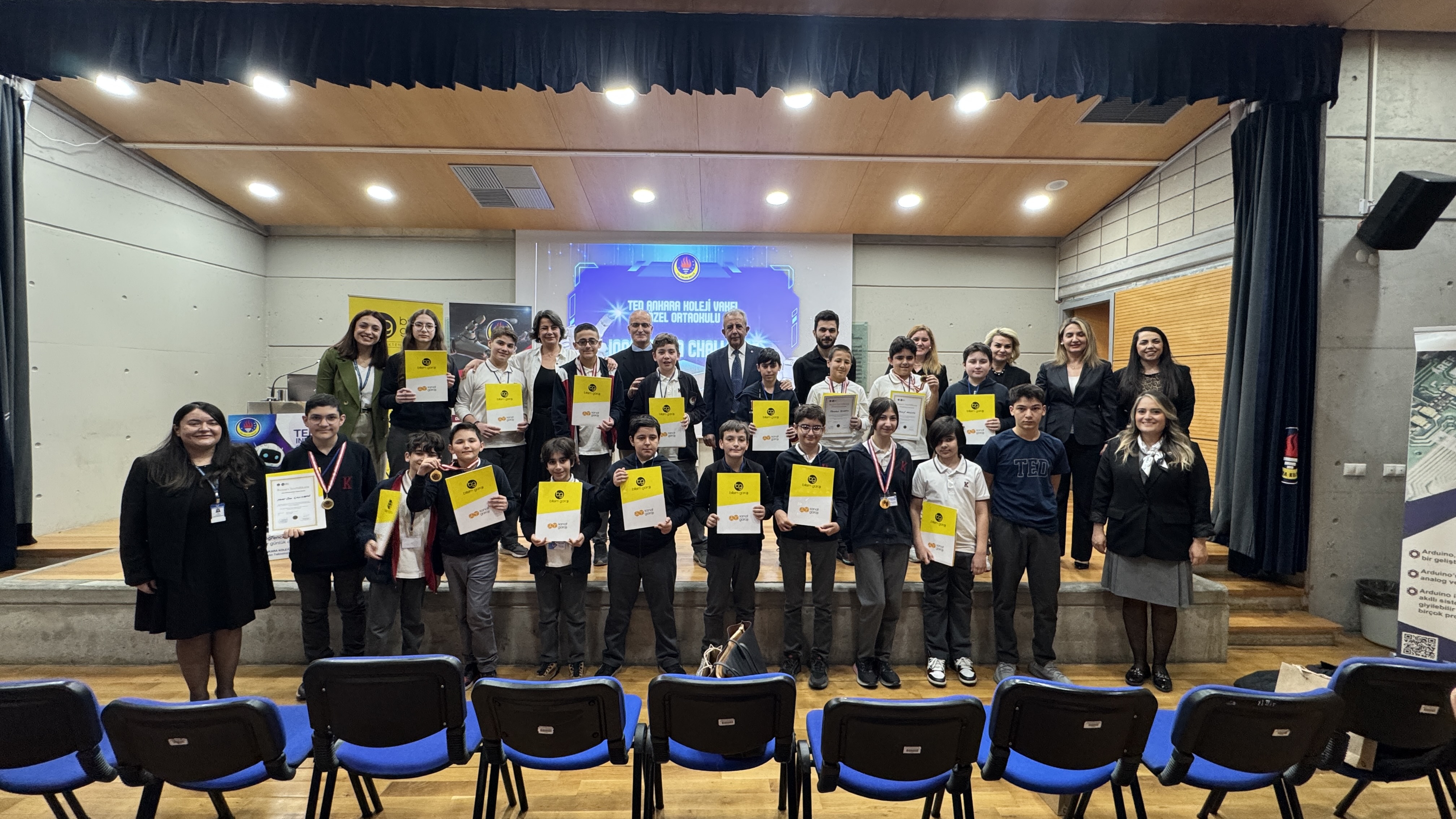 Technology and Production Competition (TED Innovation Challenge)” organized by TED Ankara College Foundation Middle School as a member of the evaluation jury!